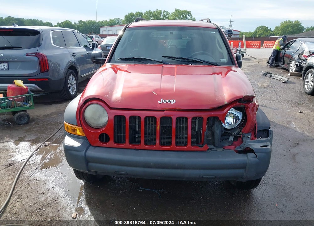 2007 JEEP LIBERTY SPORT VIN: 1J4GL48K97W521917