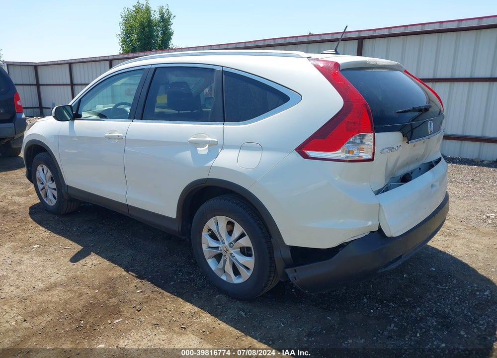2014 HONDA CR-V EX-L VIN: 5J6RM4H74EL030705