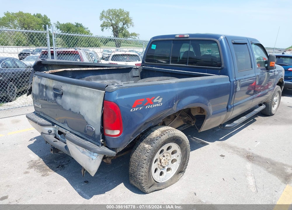 2006 FORD F-350 LARIAT/XL/XLT VIN: 1FTWW31P66ED21283