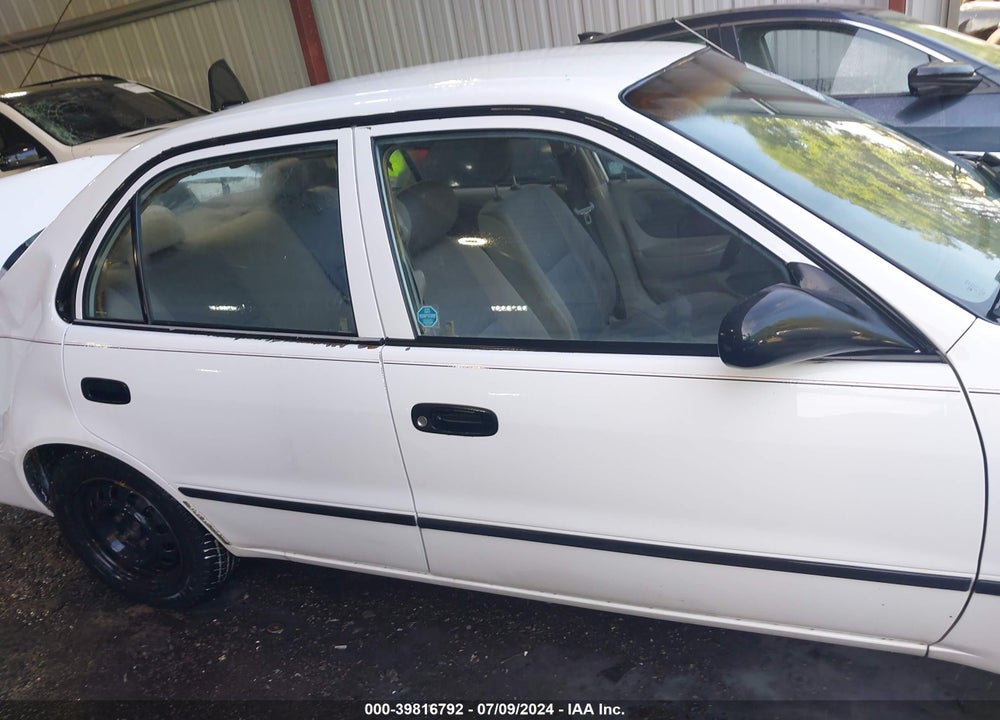 1999 TOYOTA COROLLA VE VIN: 2T1BR12E4XC202384
