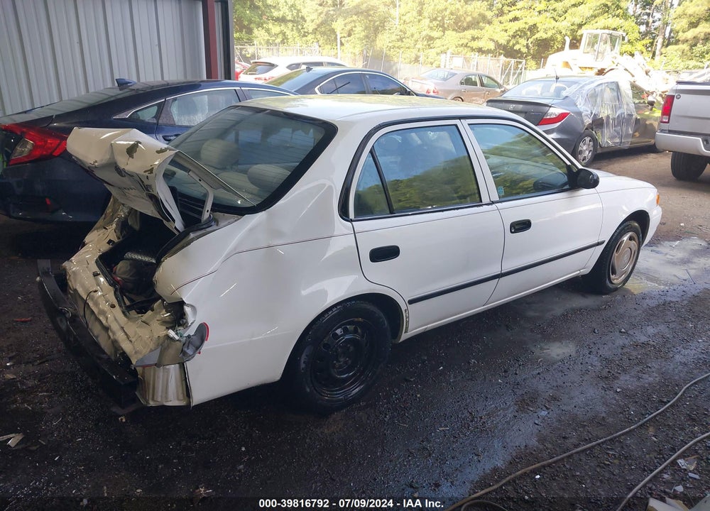 1999 TOYOTA COROLLA VE VIN: 2T1BR12E4XC202384