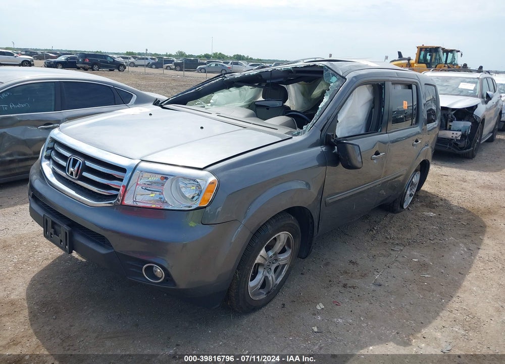 2013 HONDA PILOT EX-L VIN: 5FNYF3H5XDB028155