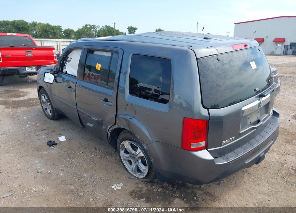 2013 HONDA PILOT EX-L VIN: 5FNYF3H5XDB028155