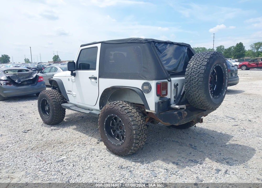 2012 JEEP WRANGLER SPORT VIN: 1C4AJWAG3CL204195