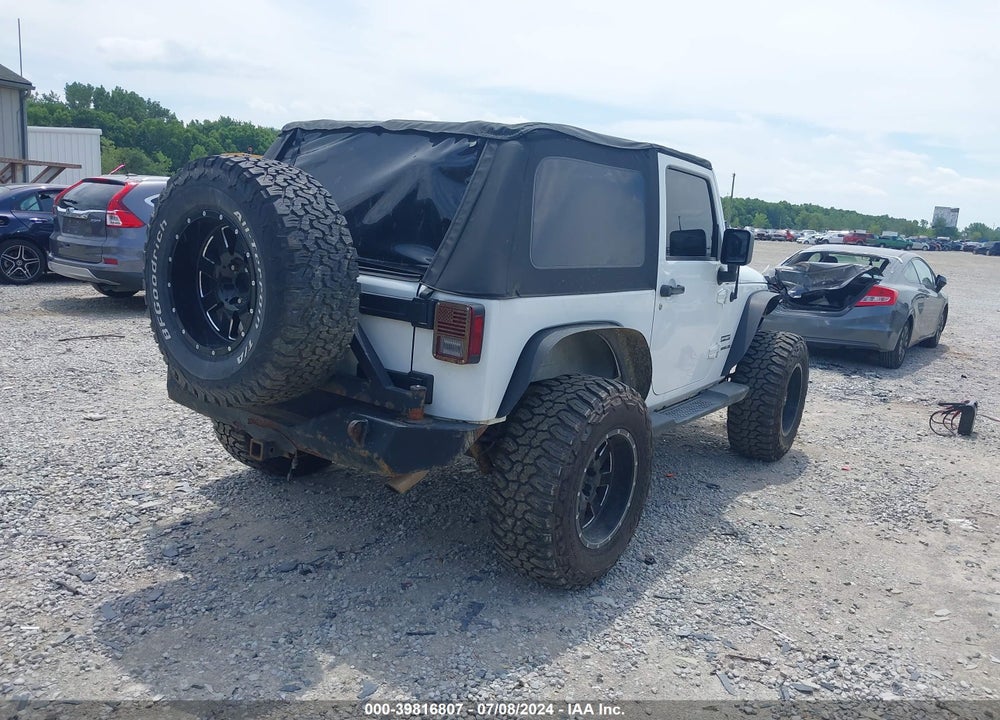 2012 JEEP WRANGLER SPORT VIN: 1C4AJWAG3CL204195