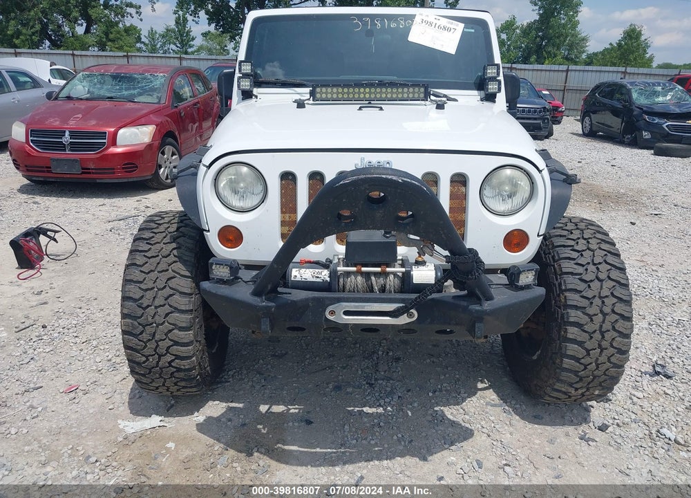 2012 JEEP WRANGLER SPORT VIN: 1C4AJWAG3CL204195