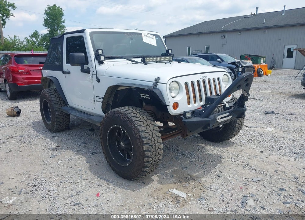 2012 JEEP WRANGLER SPORT VIN: 1C4AJWAG3CL204195