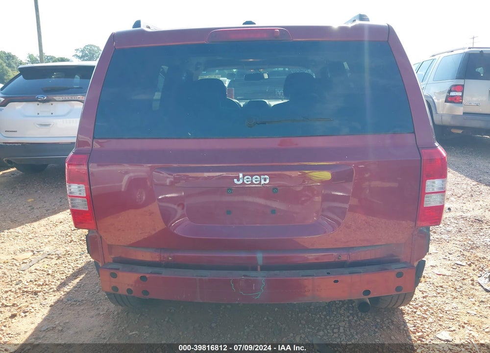 2017 JEEP PATRIOT SPORT FWD VIN: 1C4NJPBBXHD156738