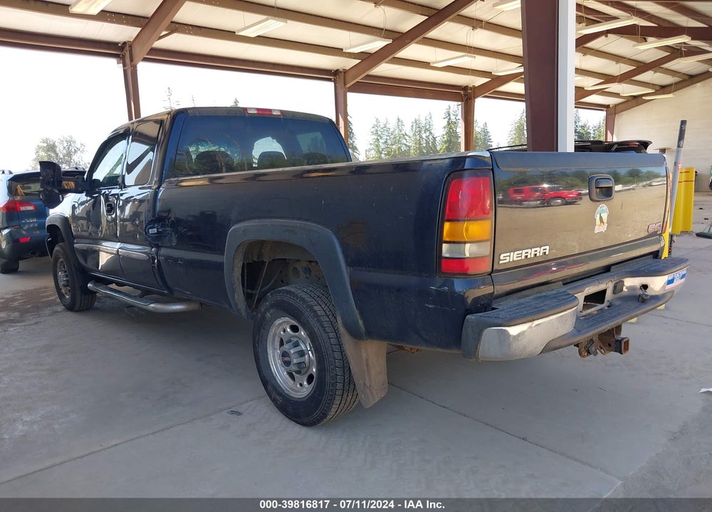 2006 GMC SIERRA 2500HD SLT VIN: 1GTHK29D26E271152