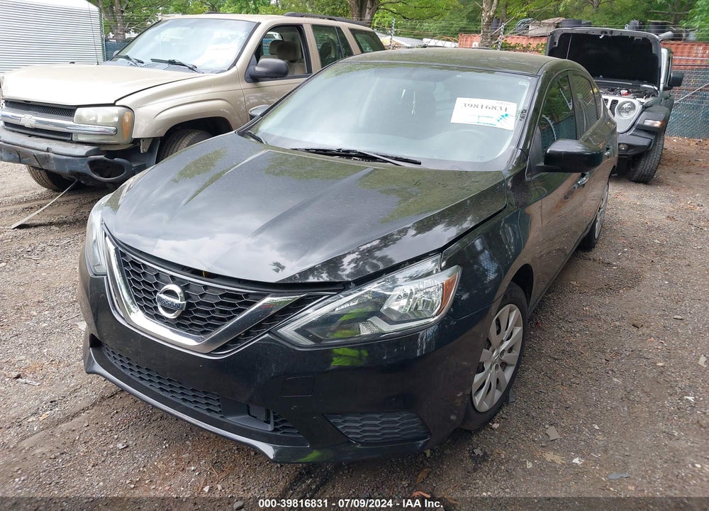 2019 NISSAN SENTRA S VIN: 3N1AB7APXKY295011