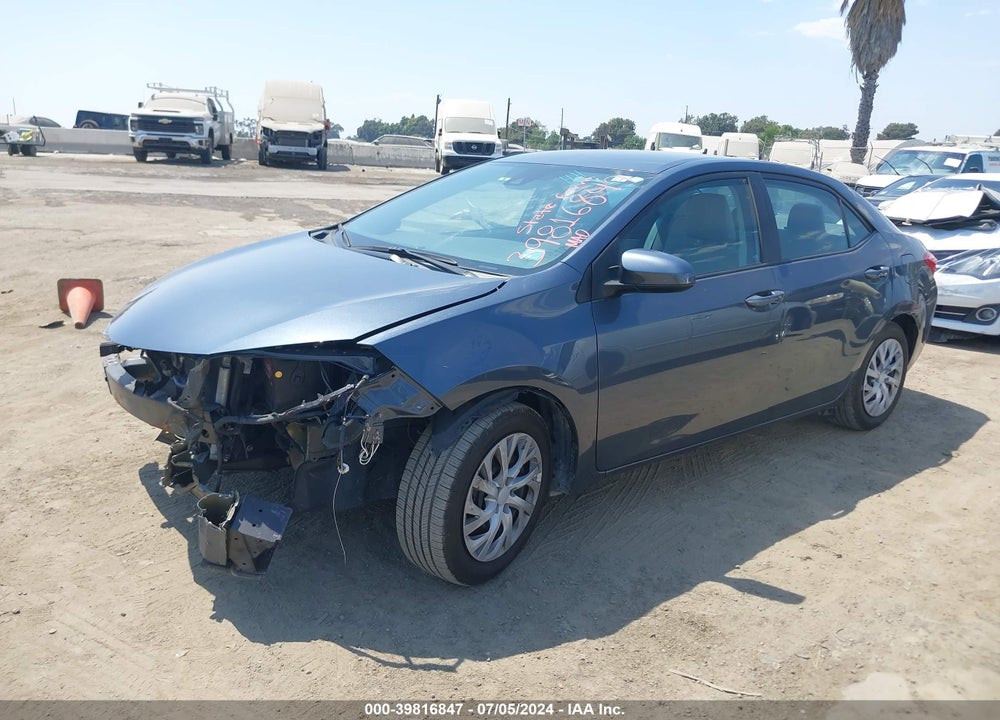 2017 TOYOTA COROLLA LE VIN: 2T1BURHEXHC951597
