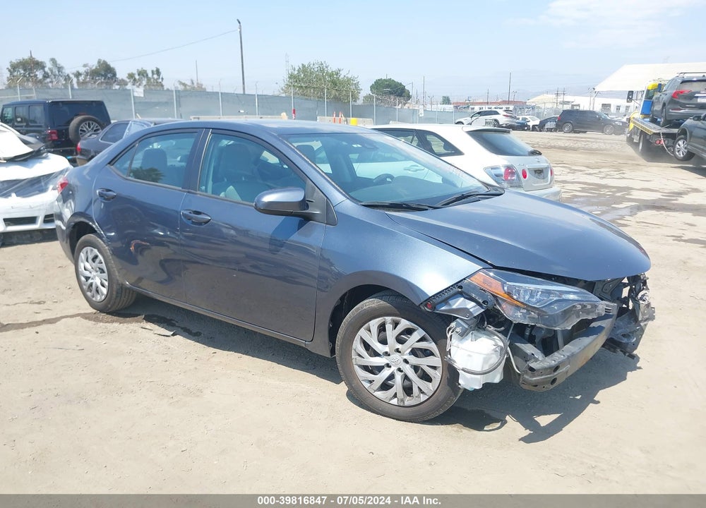 2017 TOYOTA COROLLA LE VIN: 2T1BURHEXHC951597