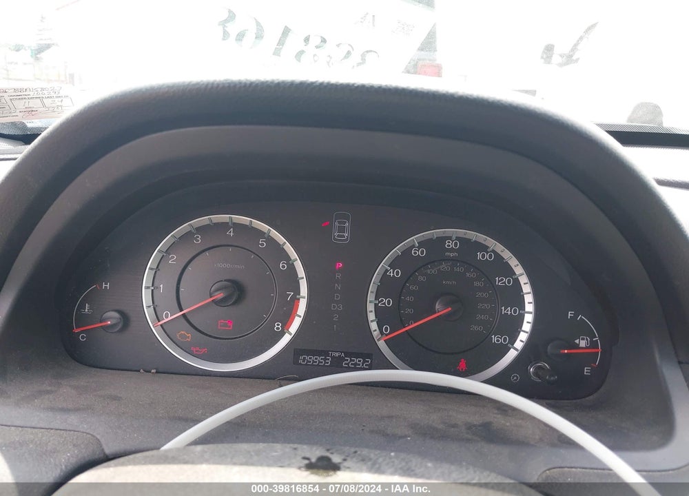 2011 HONDA ACCORD 2.4 EX VIN: 1HGCP2F78BA158027