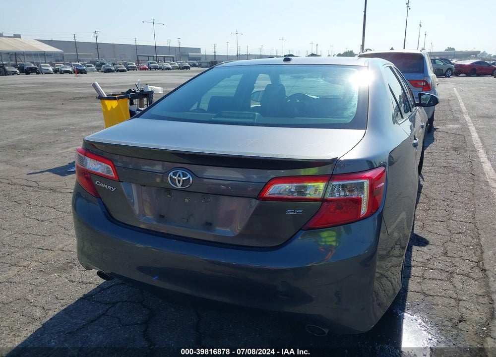 2013 TOYOTA CAMRY SE V6 VIN: 4T1BK1FK1DU023279