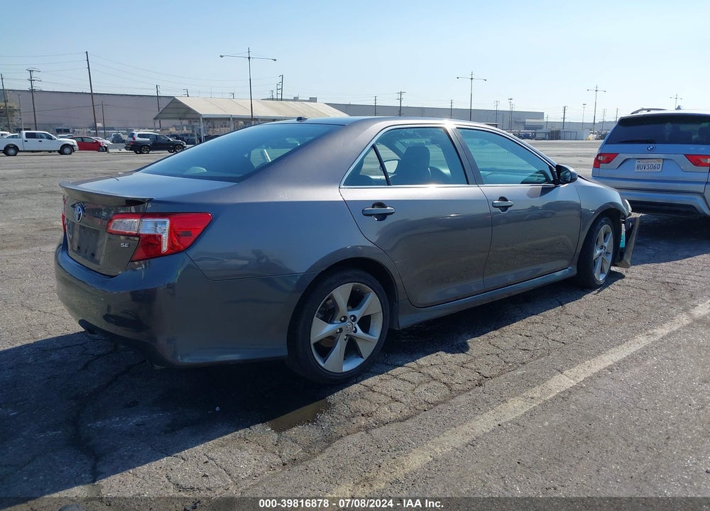 2013 TOYOTA CAMRY SE V6 VIN: 4T1BK1FK1DU023279