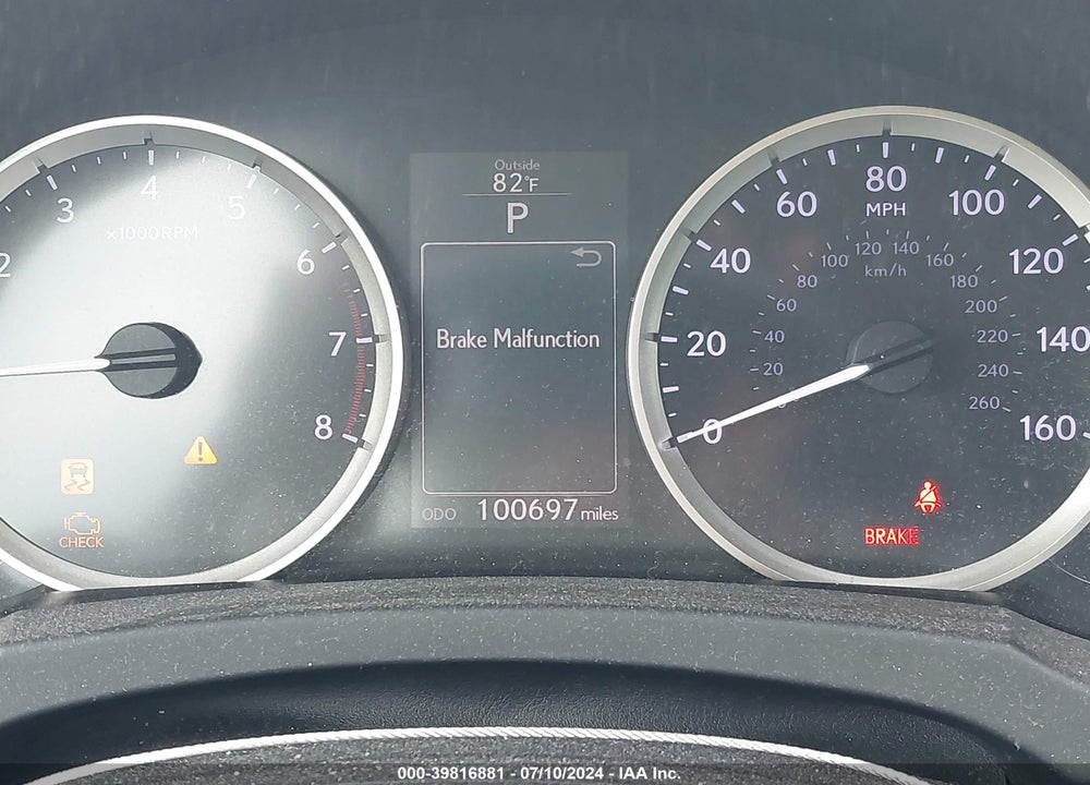 2014 LEXUS IS 350 VIN: JTHCE1D28E5000448