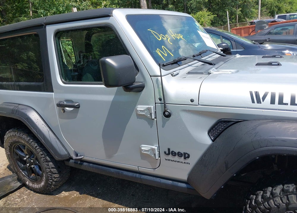 2022 JEEP WRANGLER WILLYS 4X4 VIN: 1C4GJXAN0NW175948