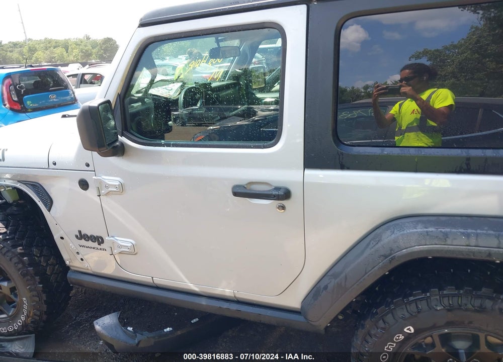2022 JEEP WRANGLER WILLYS 4X4 VIN: 1C4GJXAN0NW175948