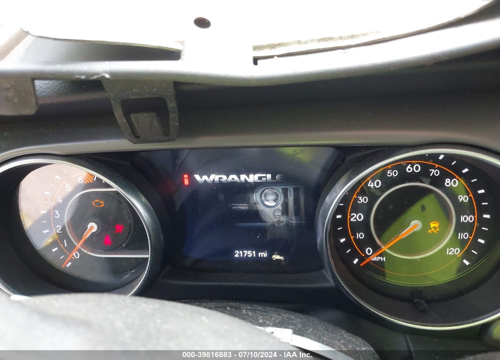 2022 JEEP WRANGLER WILLYS 4X4 VIN: 1C4GJXAN0NW175948