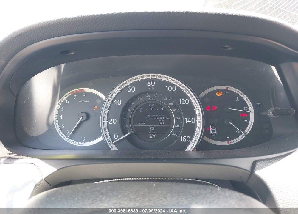 2013 HONDA ACCORD VIN: 1HGCR2F35DA183624