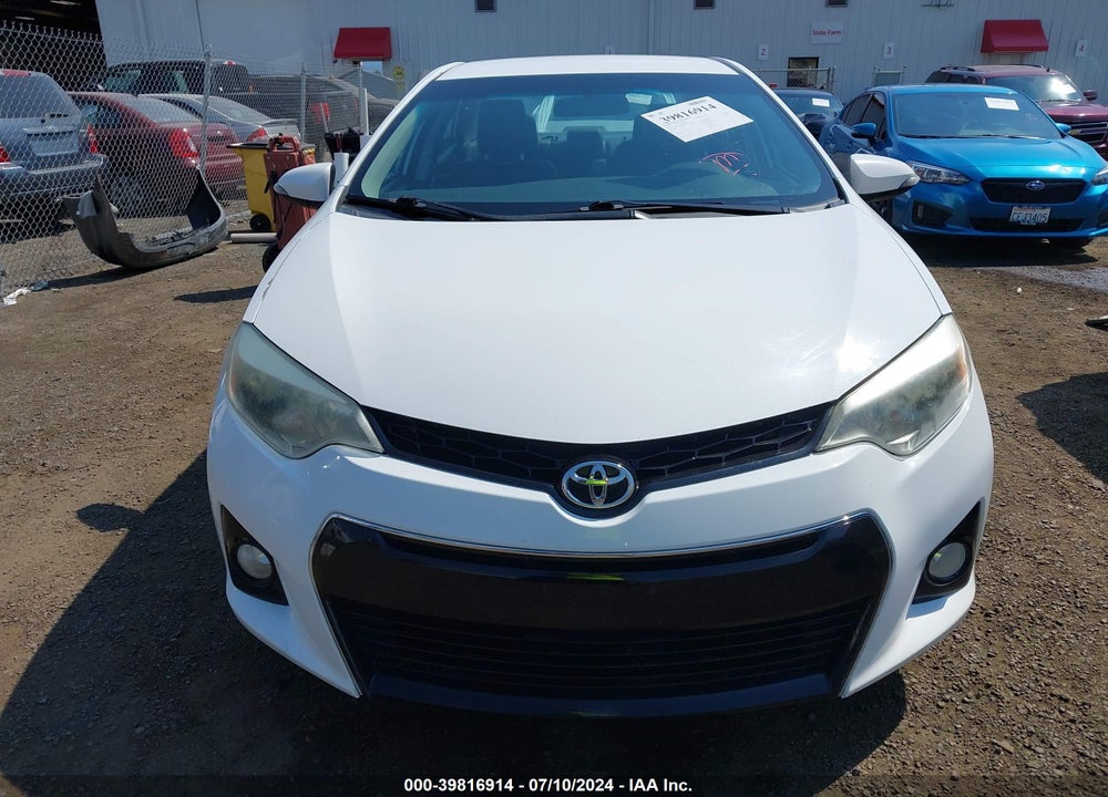 2015 TOYOTA COROLLA S PLUS VIN: 5YFBURHE9FP361002