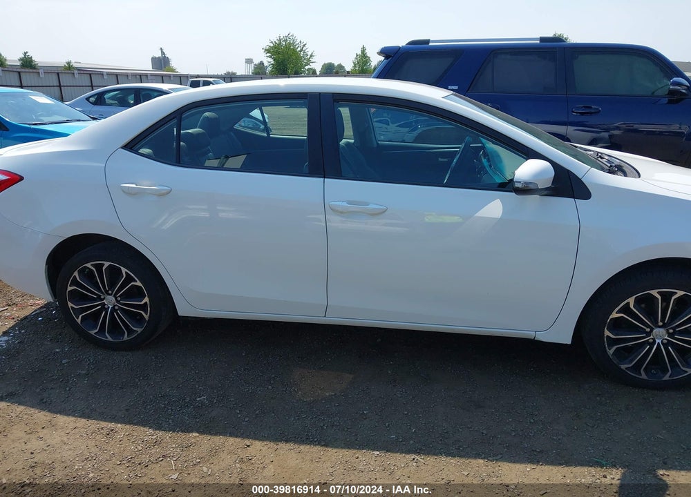2015 TOYOTA COROLLA S PLUS VIN: 5YFBURHE9FP361002