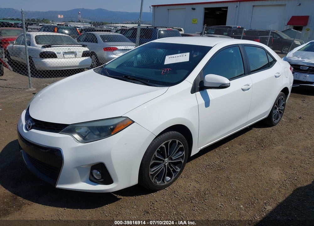 2015 TOYOTA COROLLA S PLUS VIN: 5YFBURHE9FP361002