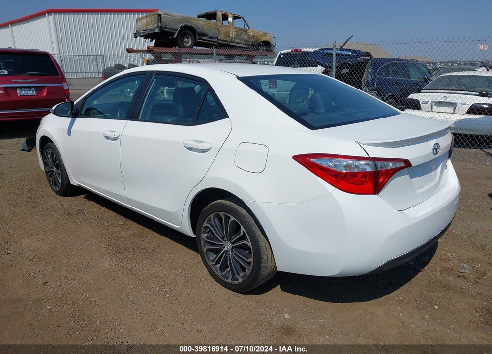 2015 TOYOTA COROLLA S PLUS VIN: 5YFBURHE9FP361002