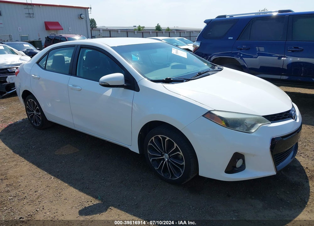 2015 TOYOTA COROLLA S PLUS VIN: 5YFBURHE9FP361002