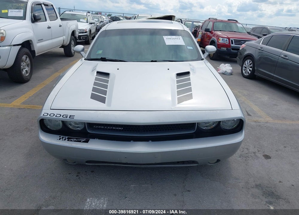 2012 DODGE CHALLENGER SXT VIN: 2C3CDYAG1CH176734
