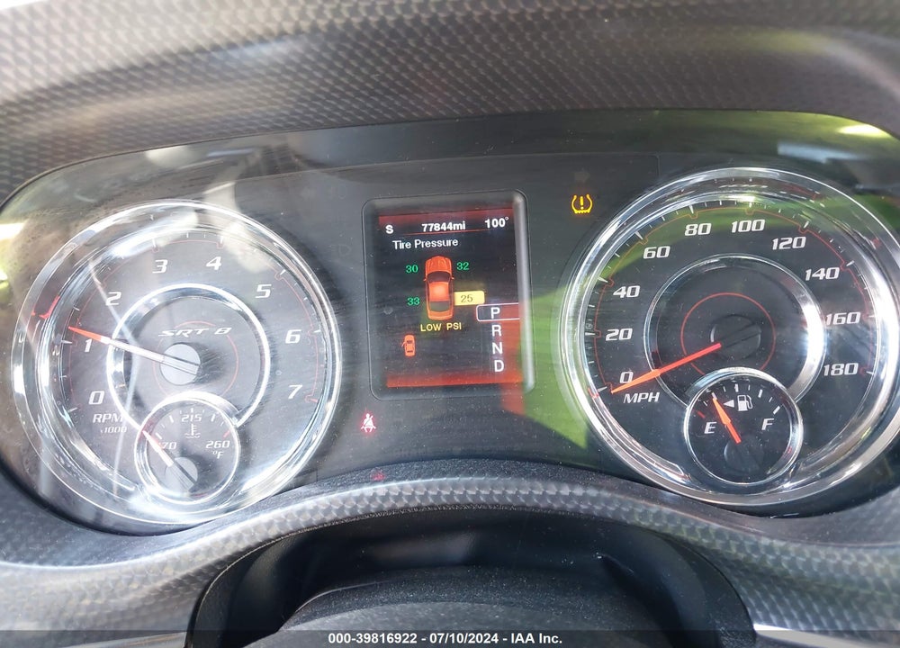 2012 DODGE CHARGER SRT8 VIN: 2C3CDXEJ0CH114919