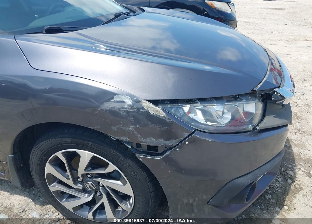 2016 HONDA CIVIC VIN: 2HGFC2F72GH557565