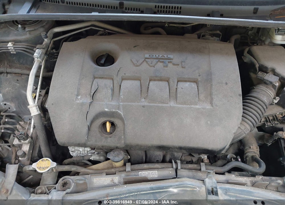 2014 TOYOTA COROLLA L VIN: 2T1BURHE2EC122910