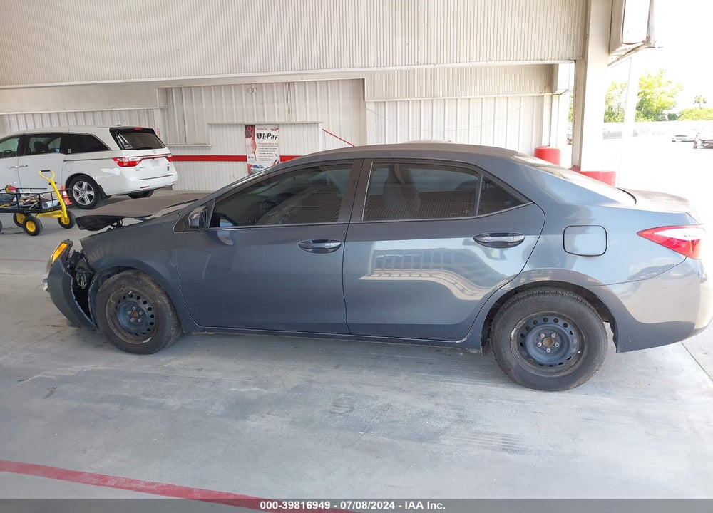 2014 TOYOTA COROLLA L VIN: 2T1BURHE2EC122910