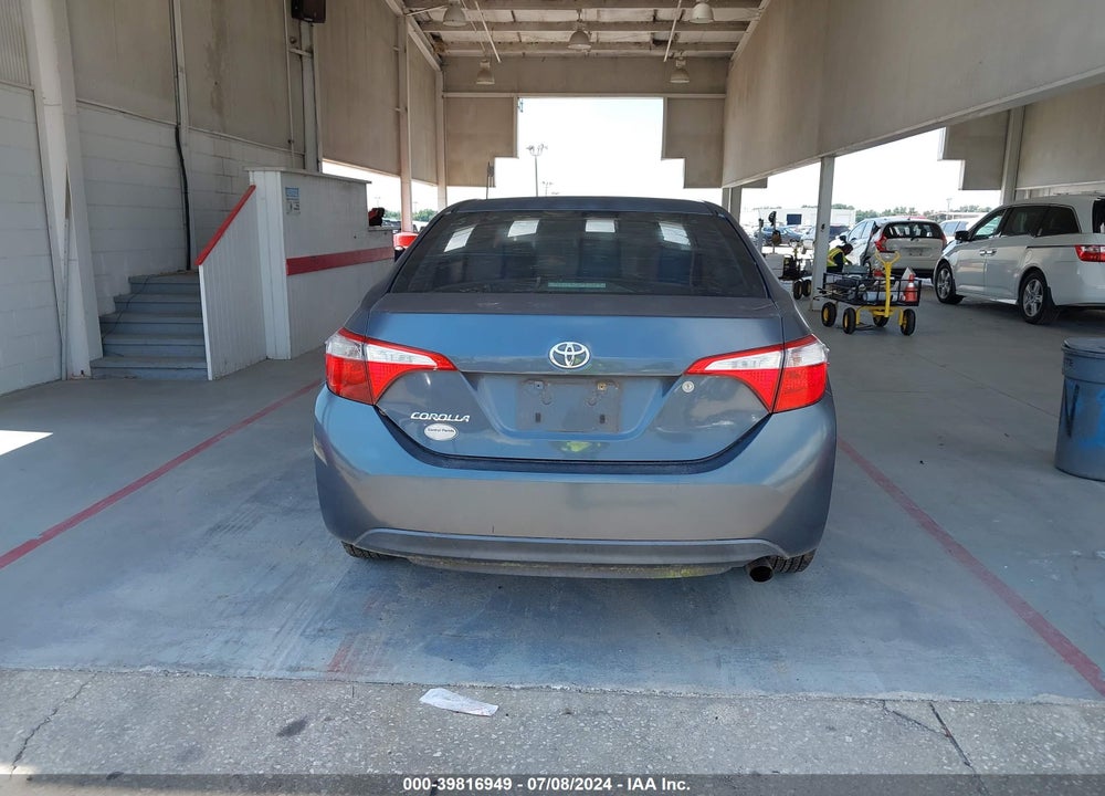 2014 TOYOTA COROLLA L VIN: 2T1BURHE2EC122910