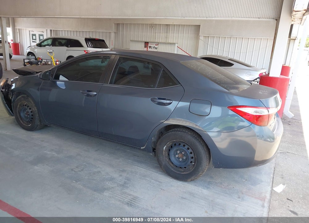 2014 TOYOTA COROLLA L VIN: 2T1BURHE2EC122910