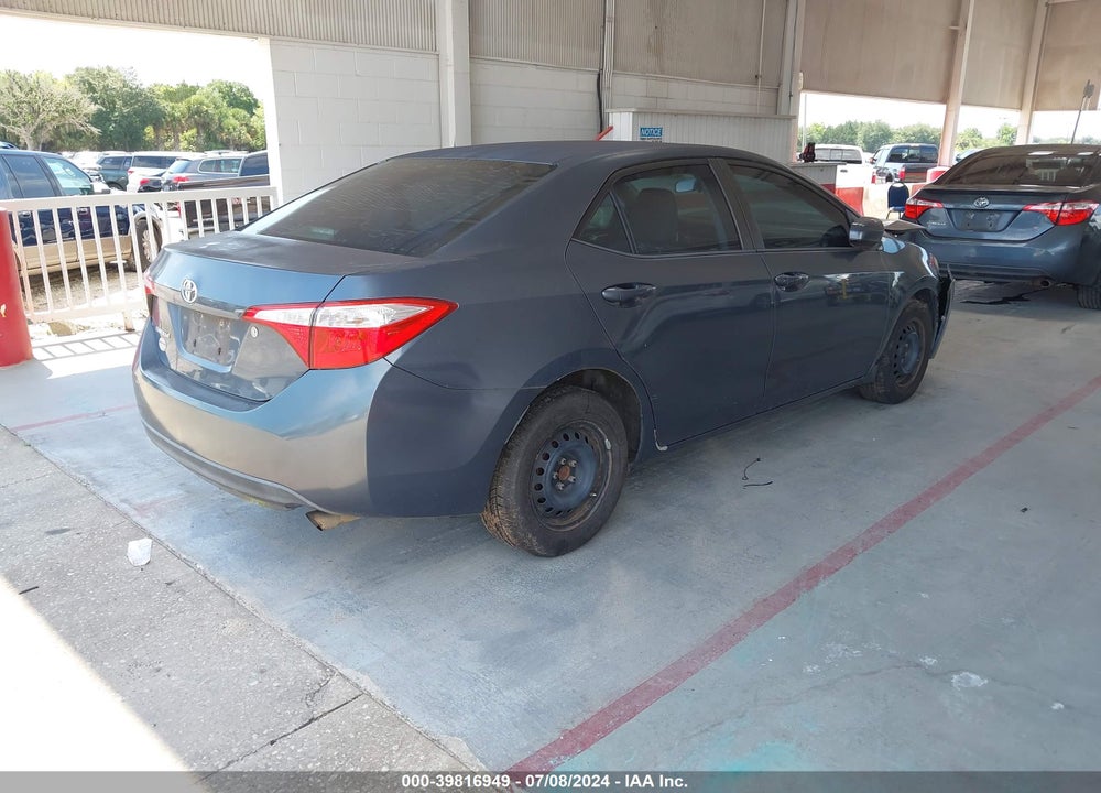 2014 TOYOTA COROLLA L VIN: 2T1BURHE2EC122910