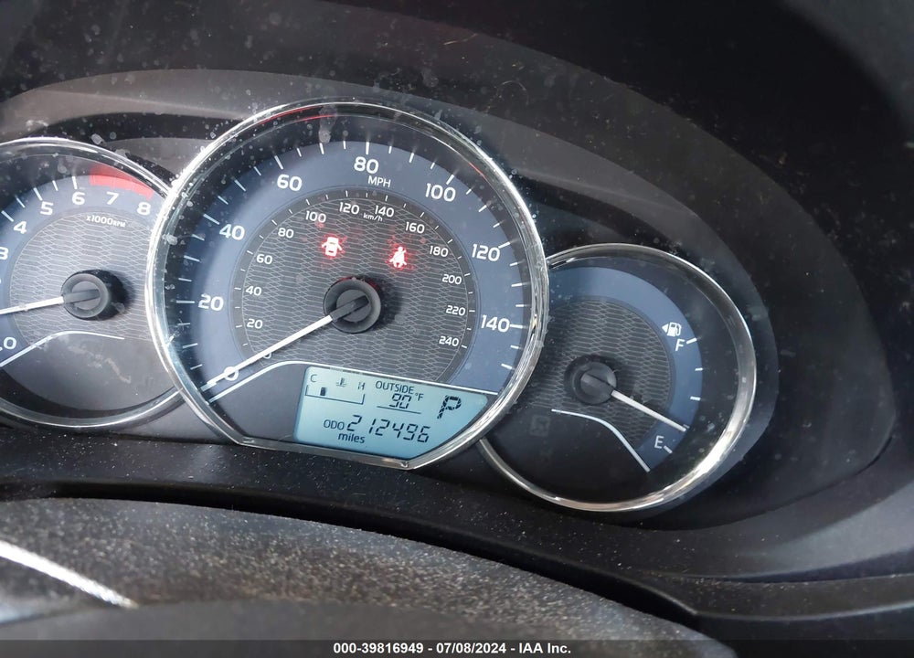 2014 TOYOTA COROLLA L VIN: 2T1BURHE2EC122910