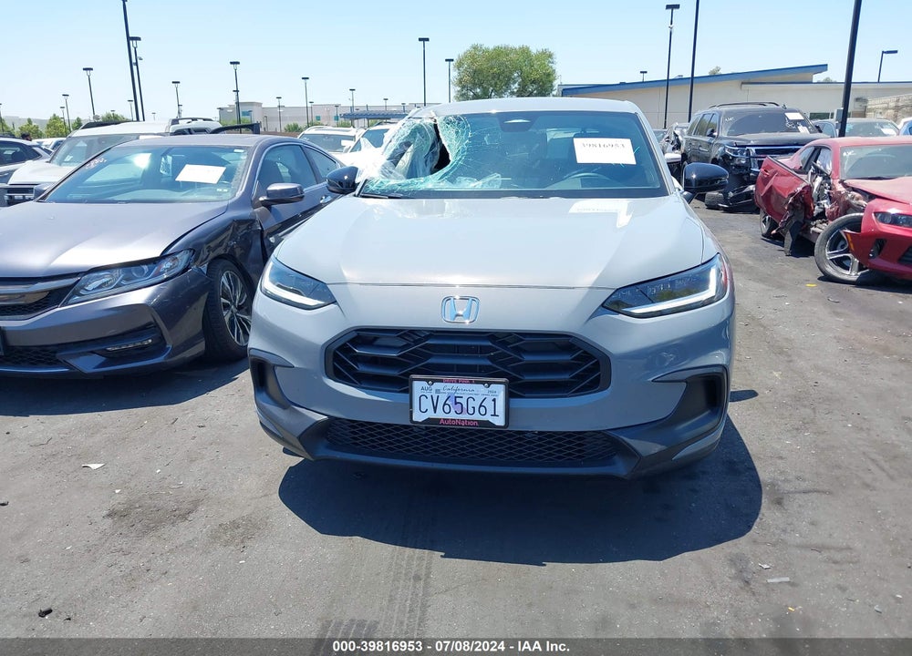 2024 HONDA HR-V 2WD SPORT/2WD SPORT W/O BSI VIN: 3CZRZ1H5XRM748827