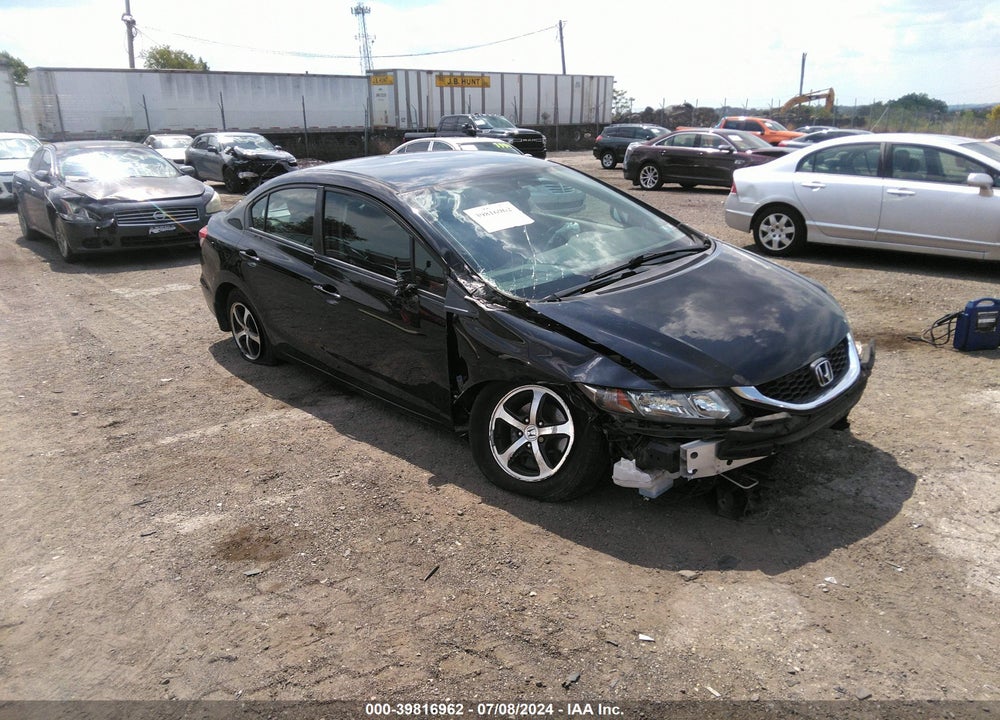 2015 HONDA CIVIC SE VIN: 19XFB2F71FE296425