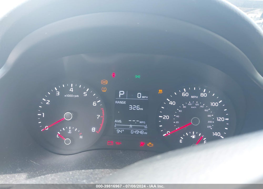 2019 KIA RIO S VIN: 3KPA24AB6KE182304