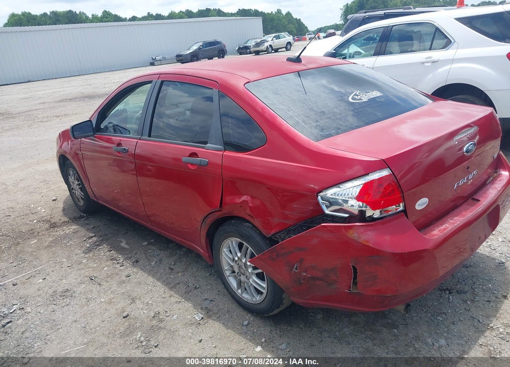 2009 FORD FOCUS SE VIN: 1FAHP35N49W100624