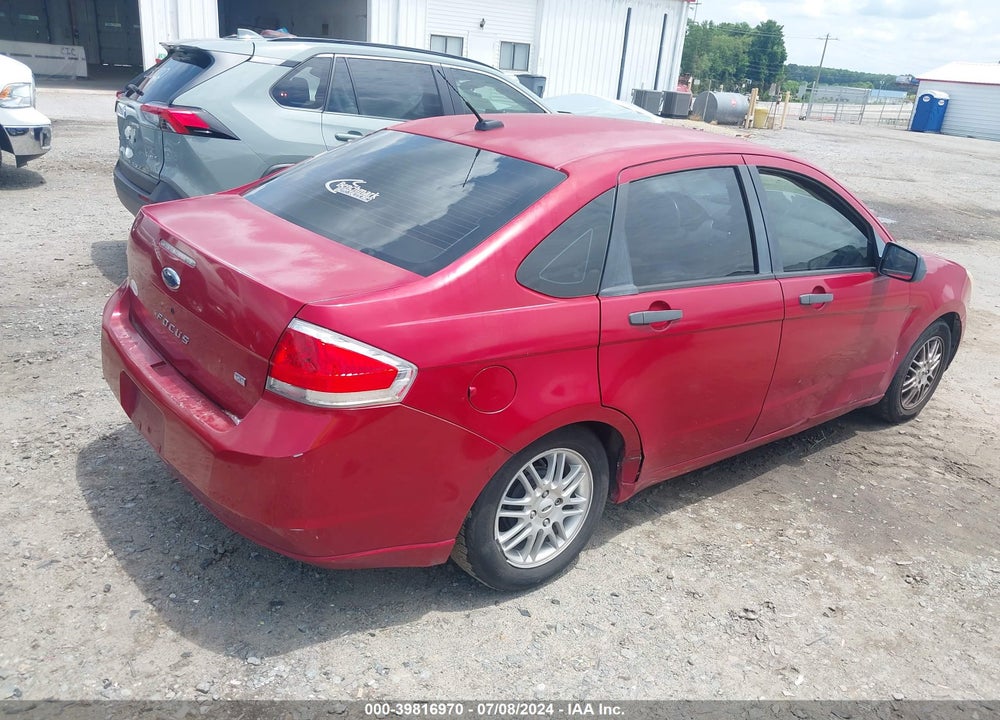 2009 FORD FOCUS SE VIN: 1FAHP35N49W100624