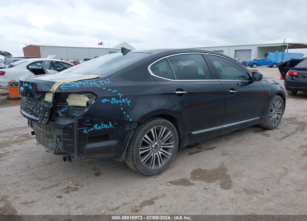 2016 KIA CADENZA PREMIUM VIN: KNALN4D79G5199041