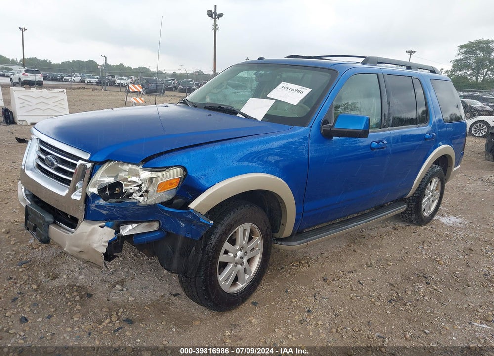 2010 FORD EXPLORER EDDIE BAUER VIN: 1FMEU7EE2AUA67356