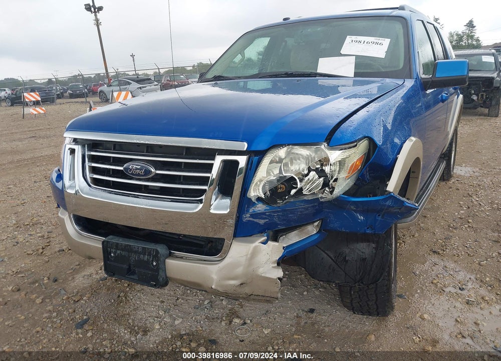 2010 FORD EXPLORER EDDIE BAUER VIN: 1FMEU7EE2AUA67356