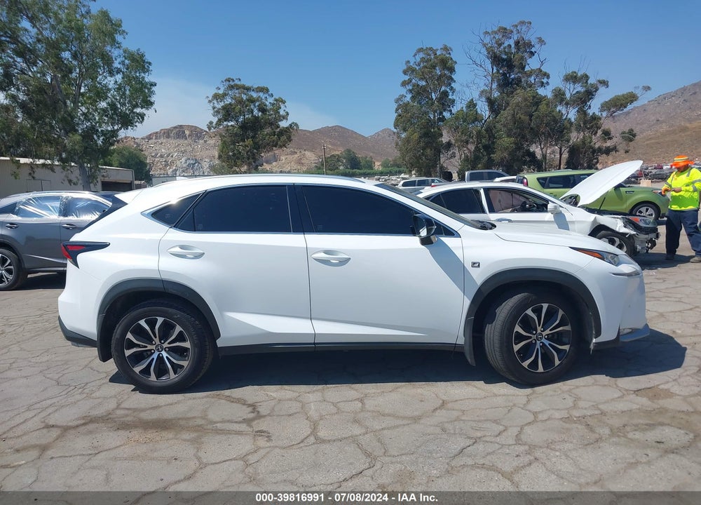 2017 LEXUS NX 200T F SPORT VIN: JTJYARBZ5H2084149