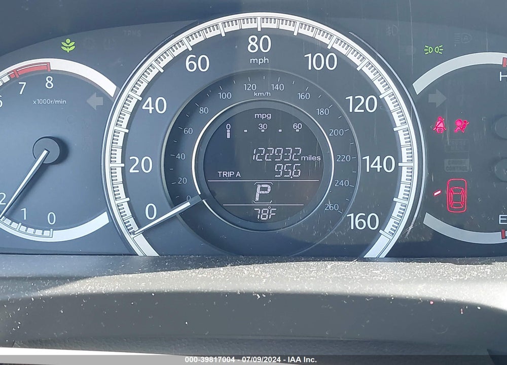 2015 HONDA ACCORD EX-L VIN: 1HGCR2F89FA192034