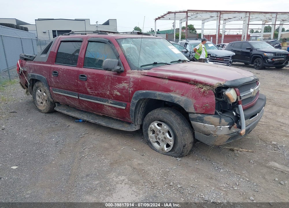 2004 CHEVROLET AVALANCHE 1500 VIN: 3GNEK12T14G306162