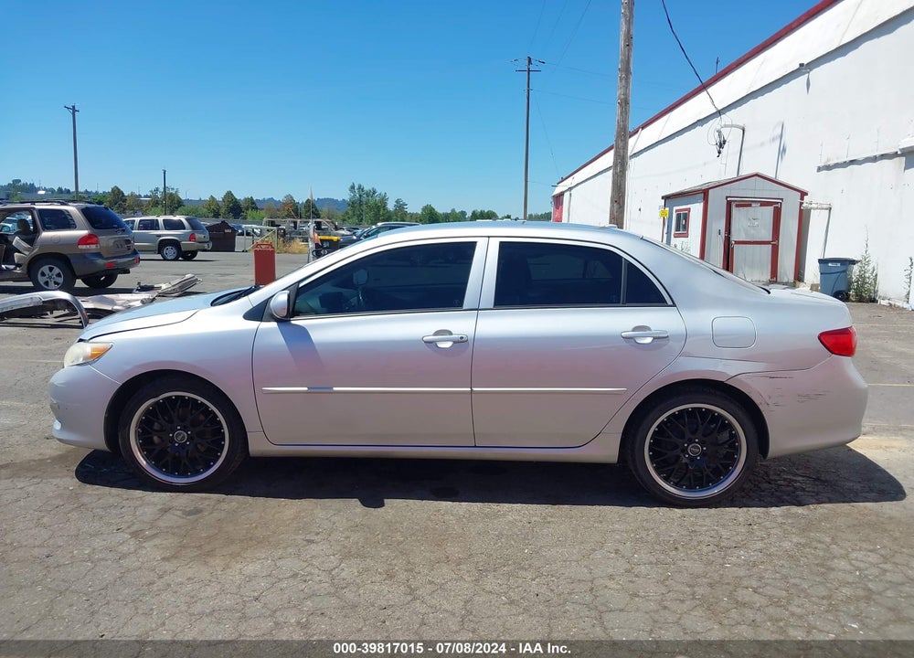 2009 TOYOTA COROLLA LE VIN: JTDBL40E999036801